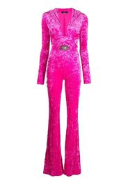 Versace Medusa V-neck jumpsuit - Rosa