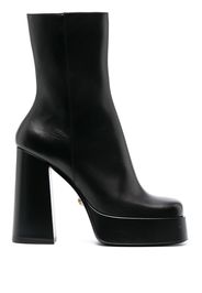 Versace Aevitas 120mm leather platform boots - Nero