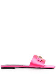 Versace La Medusa flat sandals - Rosa