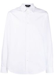 Versace Versace Allover-jacquard shirt - Bianco