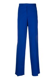 Versace wide-leg tailored trousers - Blu