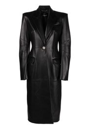 Versace Trench in pelle - Nero