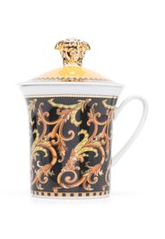 Versace Tazza Barocco con stampa Versace x Rosenthal - Nero