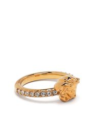 Versace Medusa Head crystal-embellished ring - Oro