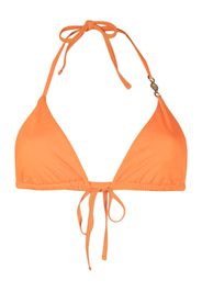 Versace Medusa-plaque bikini top - Arancione