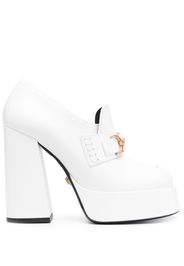 Versace 130mm Medusa-motif loafers - Bianco