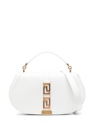 Versace Borsa a spalla Greca Goddess in pelle - Bianco