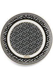 Versace La Greca Signature bread plate - Nero