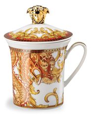 Versace Asian Dream porcelain lid mug - Multicolore