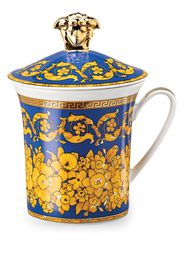 Versace Floralia porcelain lid mug - Multicolore