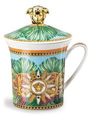 Versace x Rosenthal Jungle Animalier lidded mug (9.8cm) - Multicolore