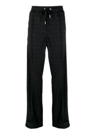 Versace Versace Allover pattern track pants - Nero