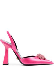 Versace La Medusa 105mm slingback pumps - Rosa