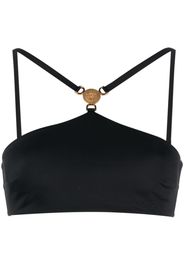 Versace Medusa Head halterneck bikini top - Nero