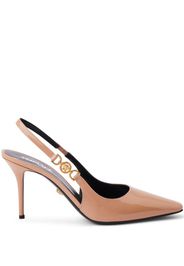 Versace Medusa '95 85mm leather pumps - Toni neutri