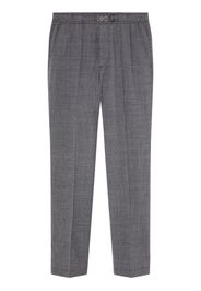 Versace Pantaloni sartoriali con placca Medusa - Nero