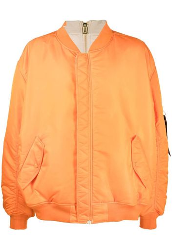 VETEMENTS reversible bomber jacket - Arancione