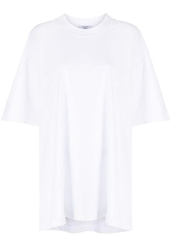 VETEMENTS crew-neck cotton T-shirt - Bianco