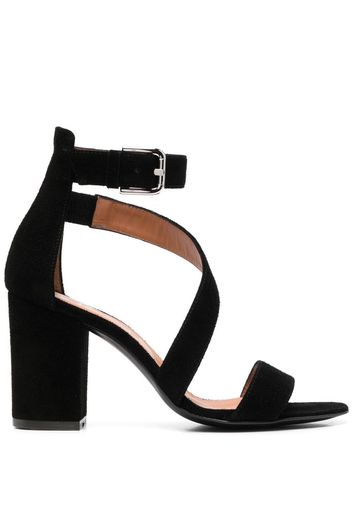 Via Roma 15 high-heel sandals - Nero