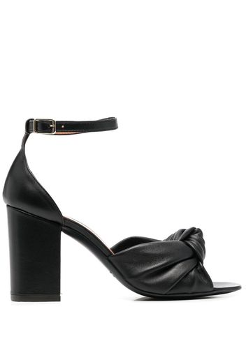 Via Roma 15 high-heel sandals - Nero