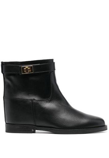 Via Roma 15 twist-lock ankle boots - Nero