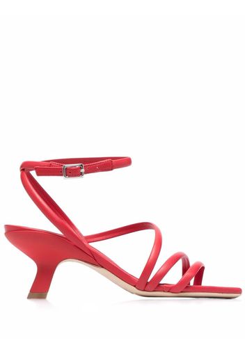 Vic Matie strappy 65mm sandals - Rosso
