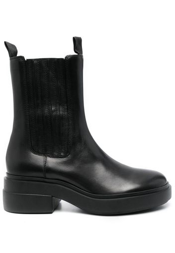 Vic Matie chunky 55mm leather boots - Nero