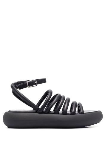 Vic Matie strappy leather sandals - Nero