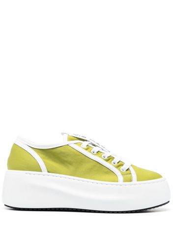 Vic Matie platform leather sneakers - Verde