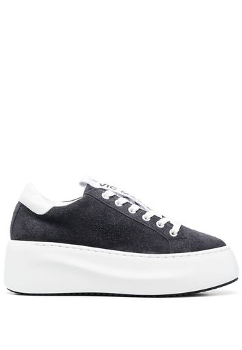 Vic Matie lace-up platform sneakers - Blu