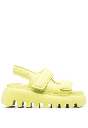 Vic Matie touch-strap sandals - Giallo