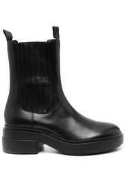 Vic Matie chunky 55mm leather boots - Nero