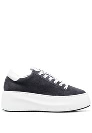 Vic Matie lace-up platform sneakers - Blu