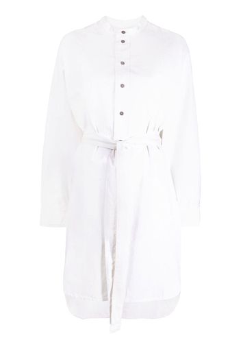 Victoria Beckham tie-waist cotton dress - Toni neutri