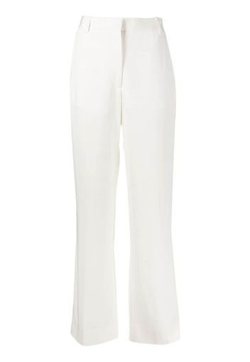 Victoria Beckham high-rise wide-leg trousers - Bianco