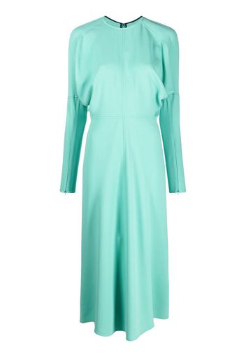 Victoria Beckham Dolman midi dress - Blu