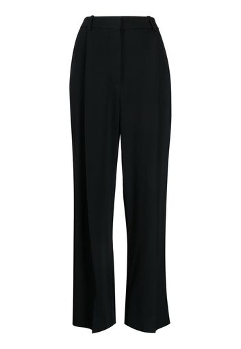 Victoria Beckham pleated wide-leg trousers - Nero