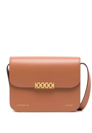 Victoria Beckham Mini chain shoulder bag - Marrone