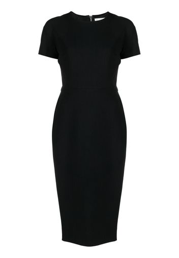 Victoria Beckham fitted midi dress - Nero