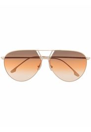 Victoria Beckham VB208S aviator-frame sunglasses - Oro