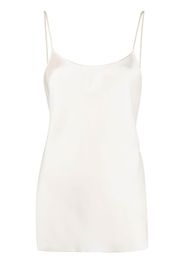 Victoria Beckham V-back slip top - Toni neutri