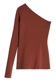 Victoria Beckham Top a maniche lunghe - Marrone