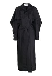 Victoria Beckham Trench drappeggiato - Nero