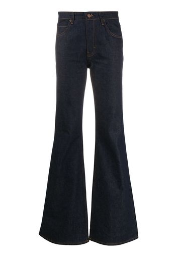 flared leg jeans