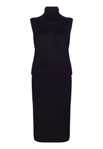 Victoria Victoria Beckham sleeveless knitted dress - Blu