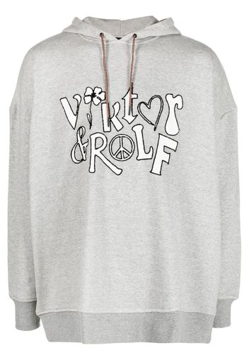 Viktor & Rolf Felpa con cappuccio - Grigio