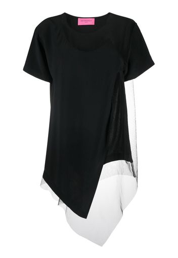 Viktor & Rolf Floating Time mesh-panel T-shirt - Nero