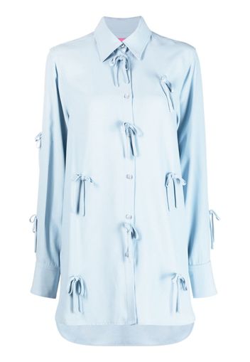 Viktor & Rolf Bed of Bows long-sleeve shirt - Blu