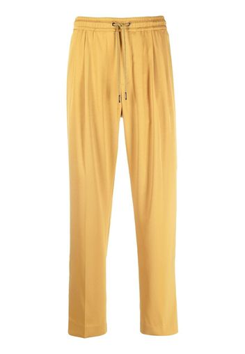 Viktor & Rolf drawstring-waist detail trousers - Giallo