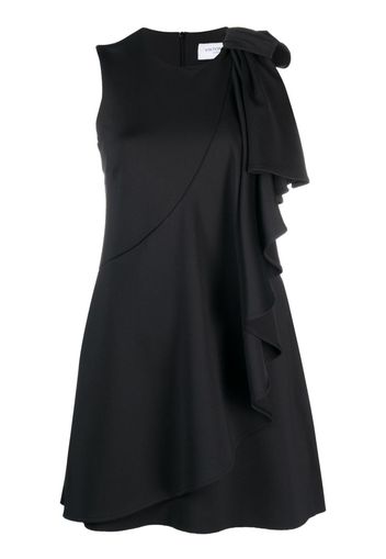 Viktor & Rolf Bow Volant mini dress - Nero